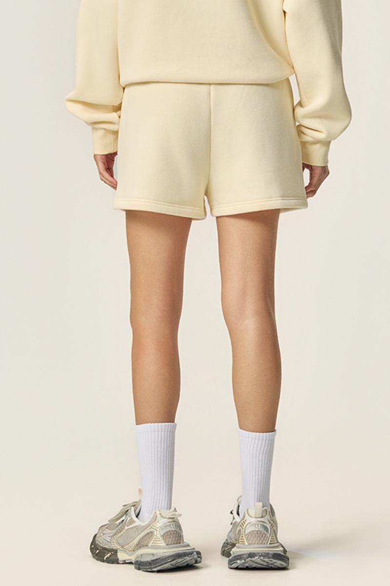 Women's Mid-Rise Drawstring Shorts - Side Pocket Y2K Pants