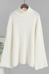 Soft and chewy sweater and knitted set