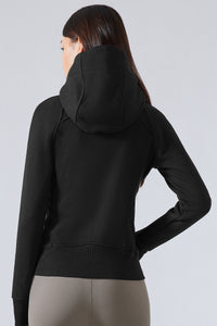 Women'S Zip Sport Hooded Jacket