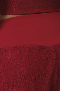 Women Lace Double Layer Anti-Slip Sport Shorts