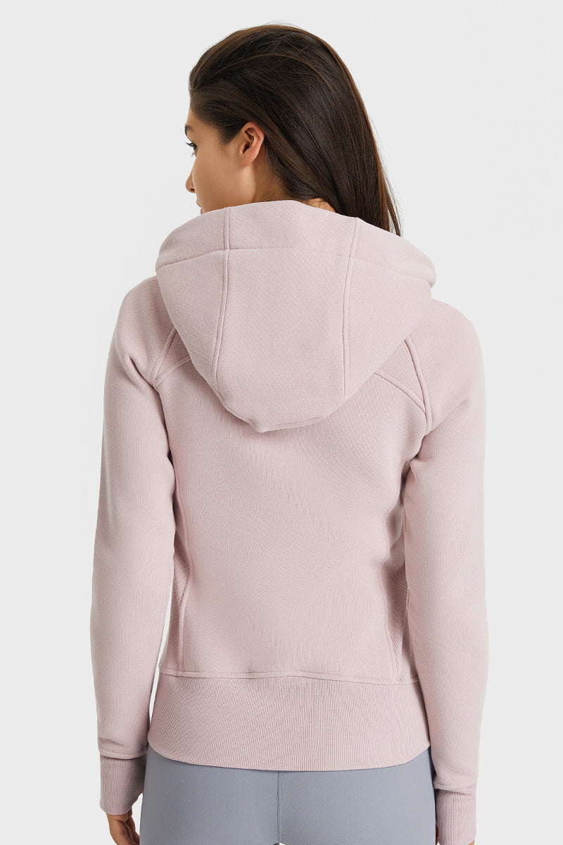 Women'S Zip Sport Hooded Jacket