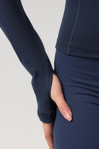 Women Stand-Collar Slim-Fit Quick-Dry Yoga Jacket