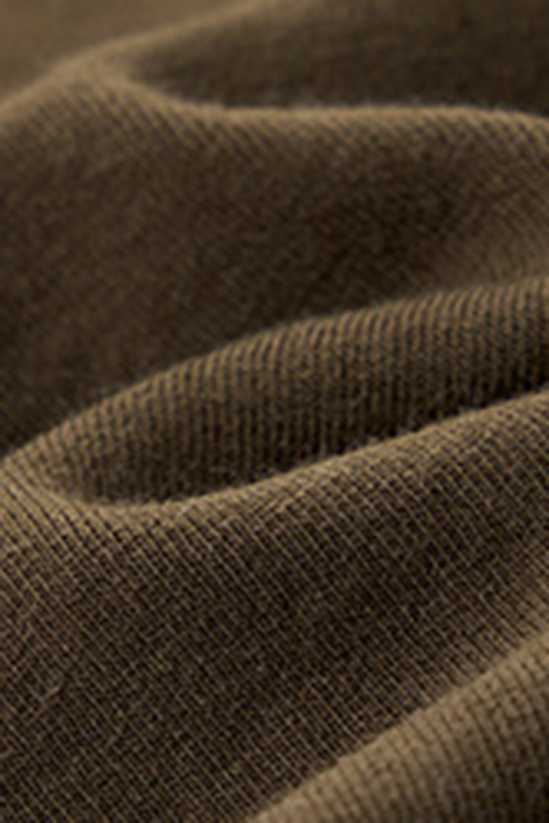 Women V-Neck Tencel-Wool Soft Stretch Relaxed-Fit Long-Sleeve Knit Top