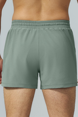 Men's Soft Breathable Athletic Shorts With Built In Liner