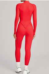 Women's athletic all-in-one pantsuit