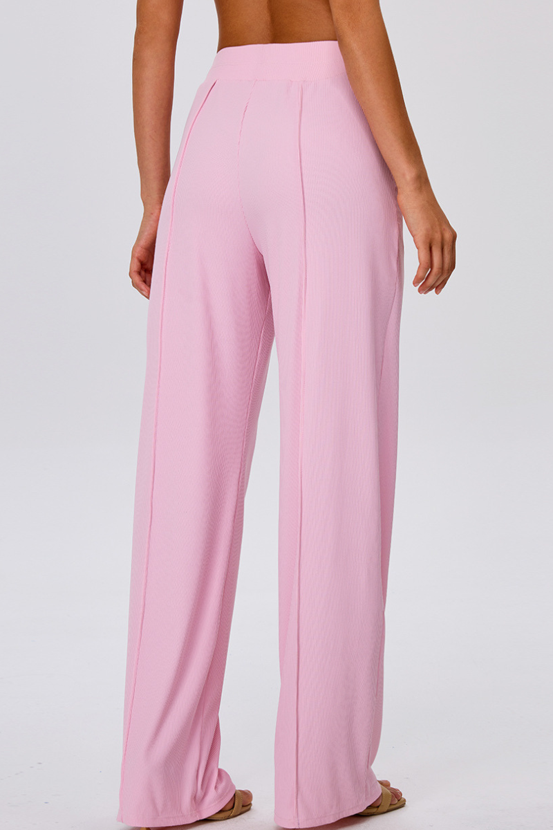 Women's Athletic Side Pocket Loose Casual Yoga Pants