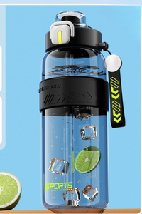 Outdoor Portable Thickened1200ML Heat Resistant Water Bottle