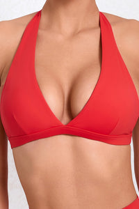 Women Hanging Neck Backless Nude Tight Quick Dry Outdoor Running Fitness Yoga Sports Bra Underwear