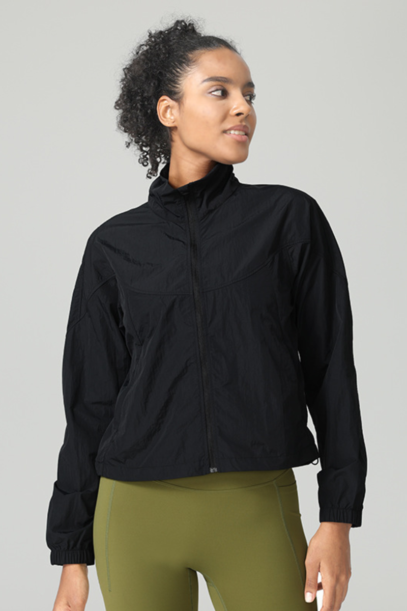 Women's Spring Lightweight Built-in Pocket Sport Jacket