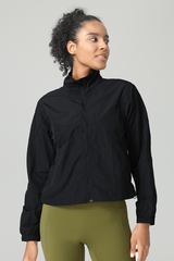Women's Spring Lightweight Built-in Pocket Sport Jacket