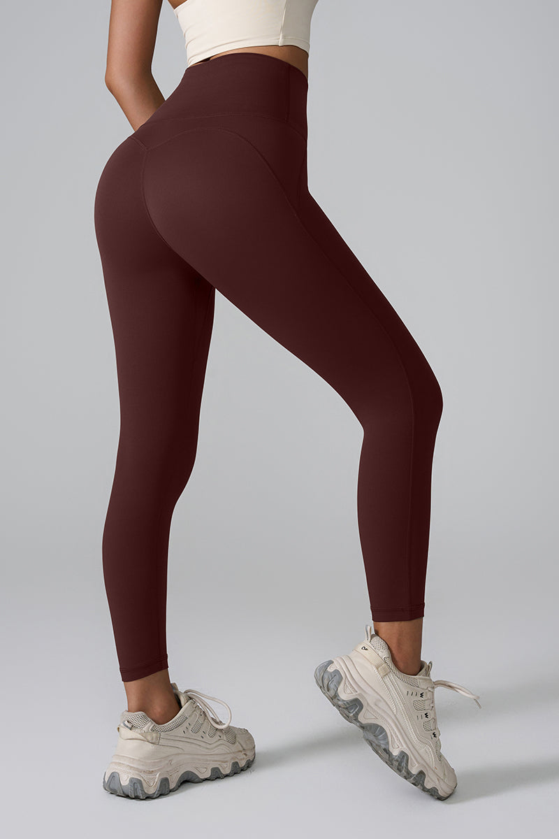 Women'S High-Waisted Hip Lift Seamless All-In-One Yoga Leggings