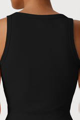 Women Slim Fit Quick-Dry Yoga Set: V-Neck Tank + High Waist Shorts