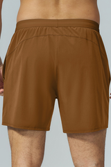 Men's Soft Water-Resistant Drawstring Outdoor Running Shorts