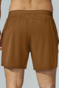 Men's Soft Water-Resistant Drawstring Outdoor Running Shorts