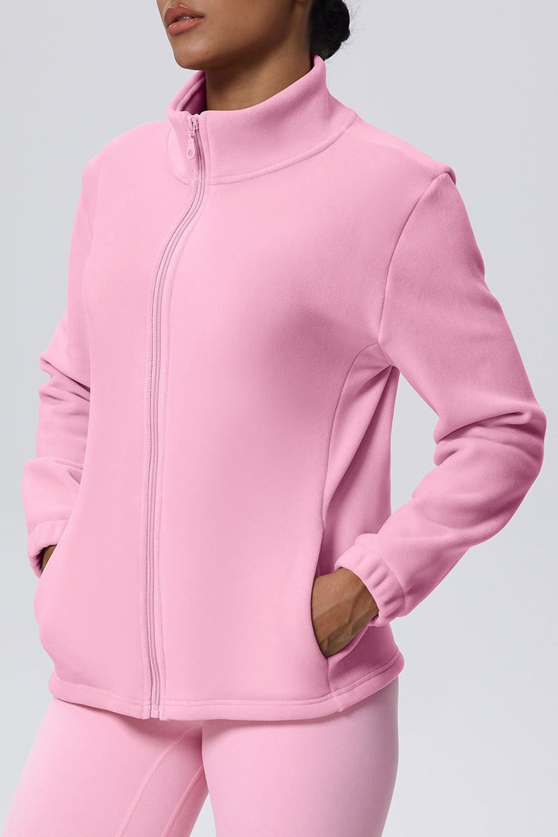 Women Thermal High-Neck Sports Jacket