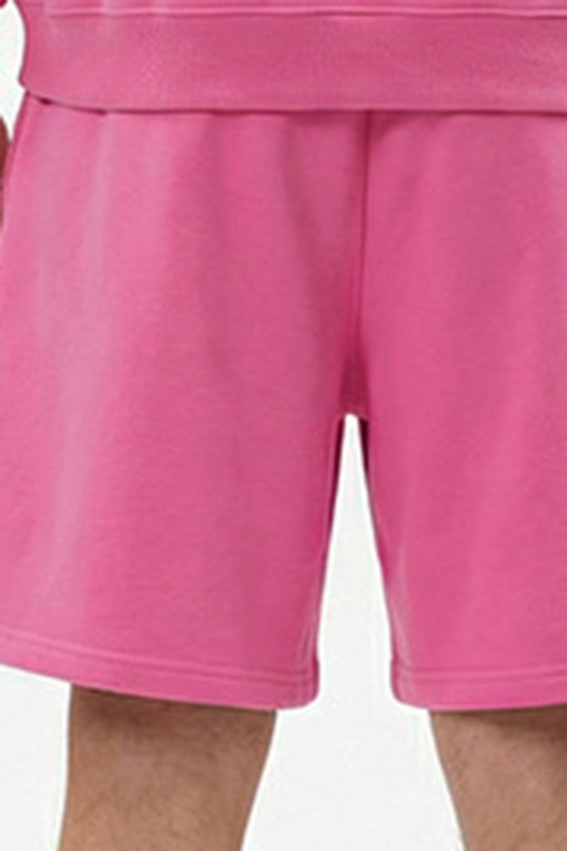 Men's Athletic Solid Drawstring Shorts