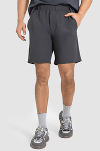 Men Summer Lightweight Quick-Dry Breathable Running Training Fitness Sport Shorts