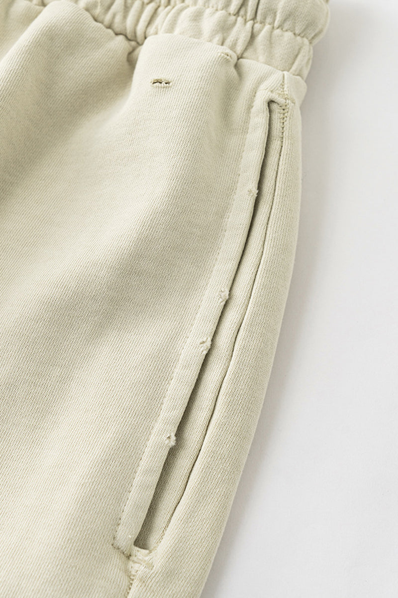 Loose Washed Athletic Shorts - Unisex Casual Sports Shorts