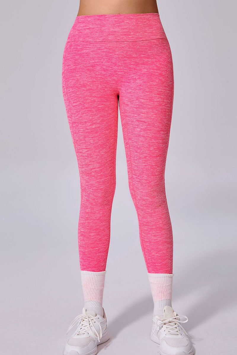 Women Quick Dry Sharpened Tight High Waisted Tummy Tucking Hip Lifting No Embarrassing Lines Outer Wear Yoga Exercise Fitness Pants