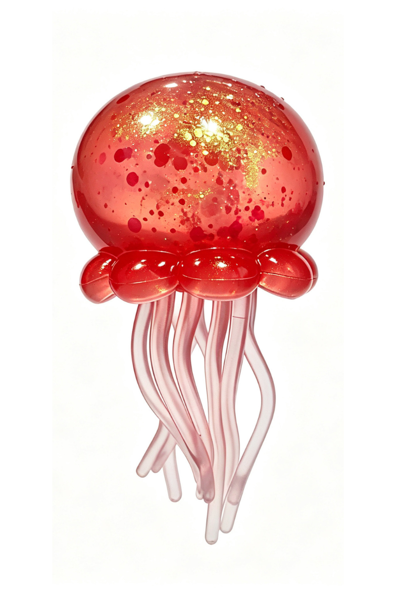 Jellyfish Crystal Squishy Toy for Stress Relief