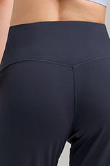Women Ribbed High-Waist Sculpting Yoga Leggings