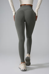 Women'S Pocket High-Waisted Seamless Sculpting Yoga Leggings