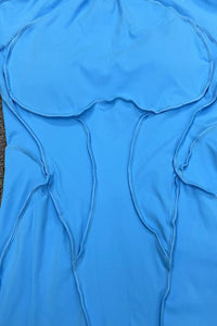 Women One-Piece Backless Skinny Long Sleeve Long Pants Exercise Yoga Bodysuit