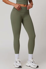 Women Fold Over Yoga Spors Leggings