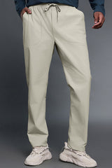 Men Loose Fit Straight Leg Breathable Comfortable Casual Pants