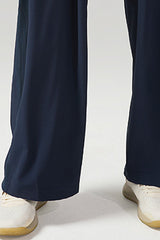 Women Loose High-Waist Breathable Quick-Dry Wide-Leg Yoga Pants