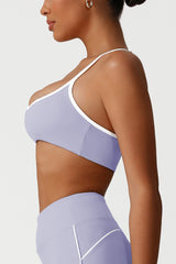 Women Cross-Back Supportive High-Impact Naked-Feel Sports Bra