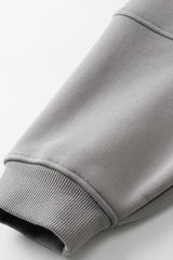 Men/Women High-Street Fleece-Lined Double-Zip Lock-Stitch Hoodie