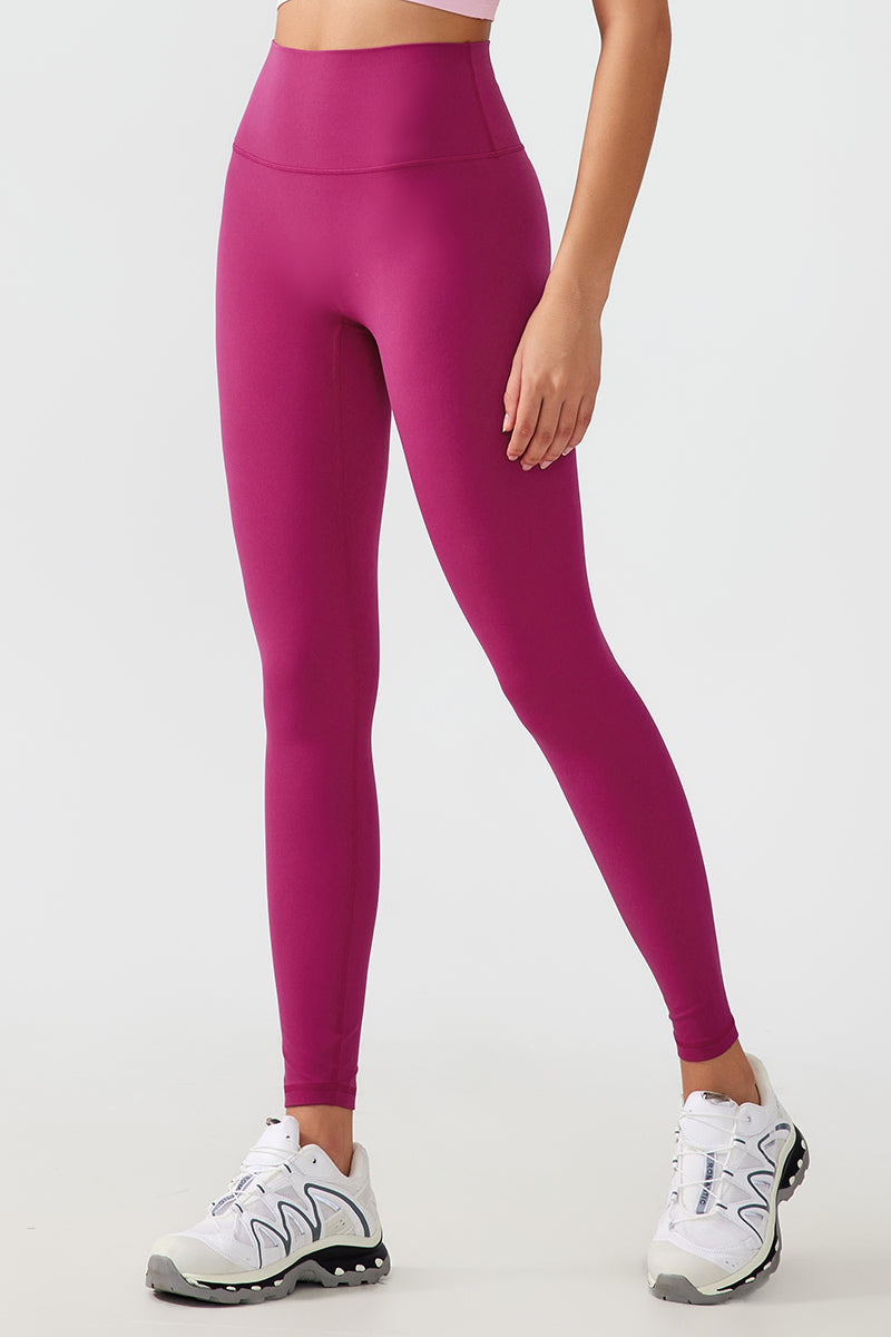 Women Free Size Nude Hip Lifting Shaping Fitness 9/10 Yoga Pants