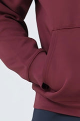 Men Heavyweight Cotton-Blend Hooded Sweatshirt