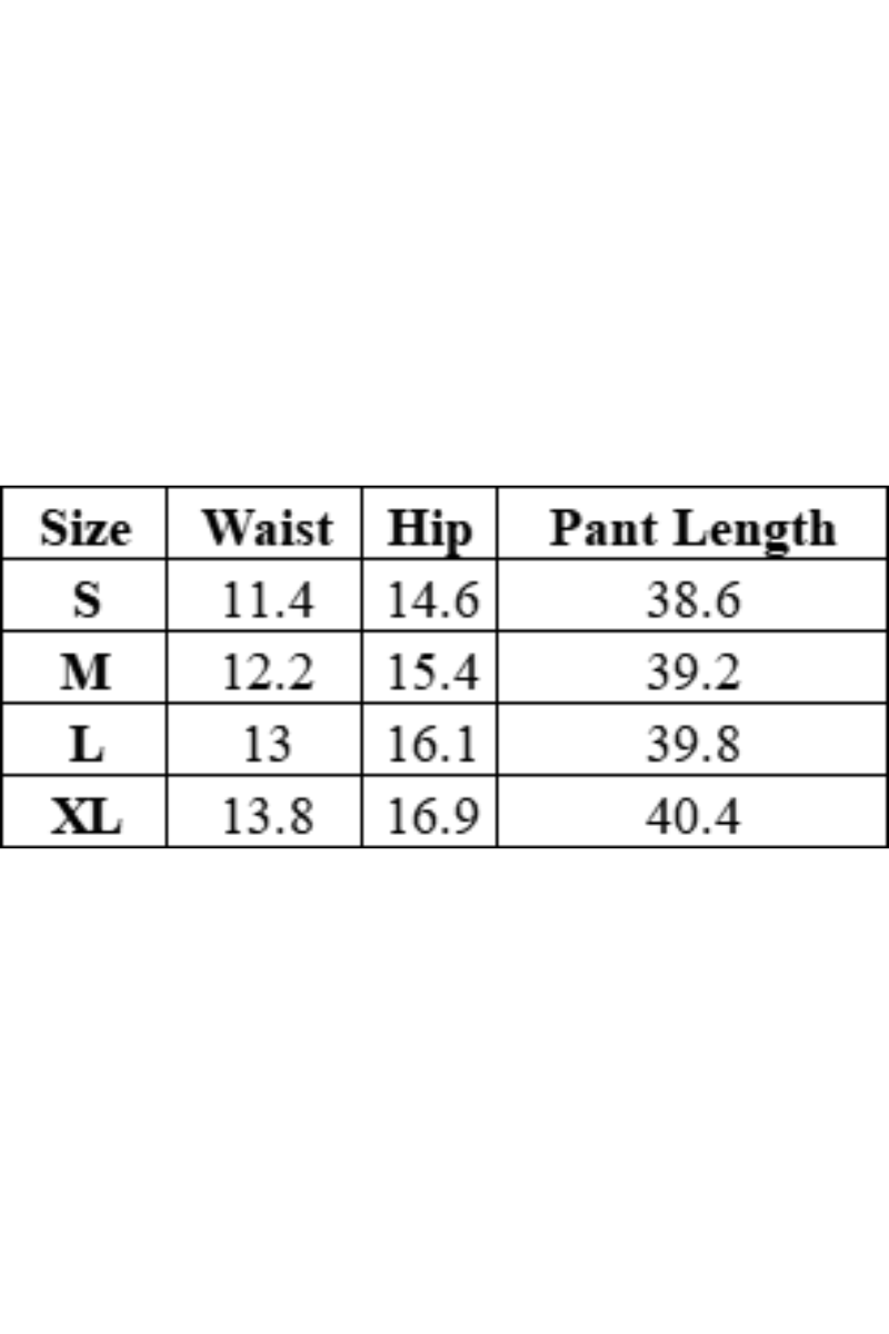 Women's micro-ruffle flare pants.