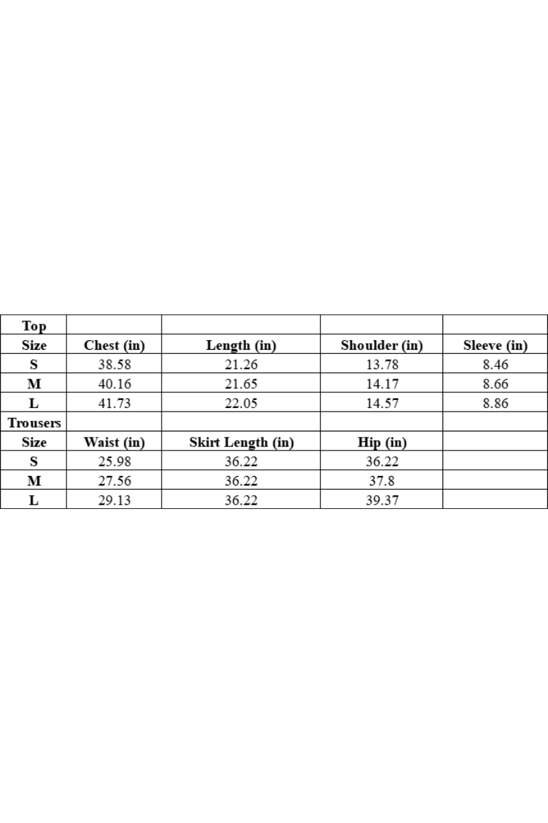 Short-sleeved, half-length skirt, and knit set