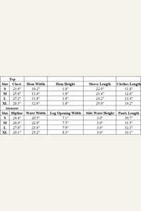 Women's Set:Cropped Long Sleeves T-Shirt&High-Waist Leggings