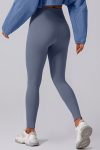 Women's V High-Waist Seamless Butt-Lifting Yoga Leggings