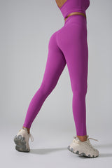 Women'S High-Waisted Hip Lift Seamless All-In-One Yoga Leggings
