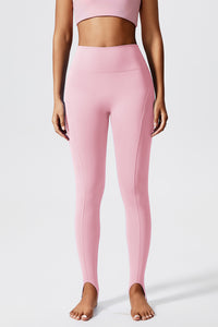 Women Eco-Friendly Fabric Foot-Stepping Model Buttocks Lifting And Shaping Yoga Fitness Running Exercise Leggings