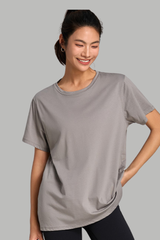 Women's Summer 100% Cotton Cooling Quick-Dry Sports T-shirt