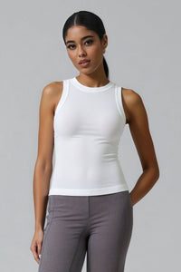 Cropped Washed Tank Top - Streetwear Women's Bustier