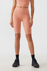 Women Free Size No Embarrassment Line Tummy Tucking Hip Lifting Fitness Sports Yoga 5/10 Shorts