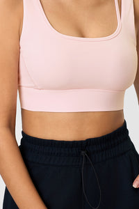 Women Shockproof Lift Hollowed Back Naked-Feel Yoga Sports Bra