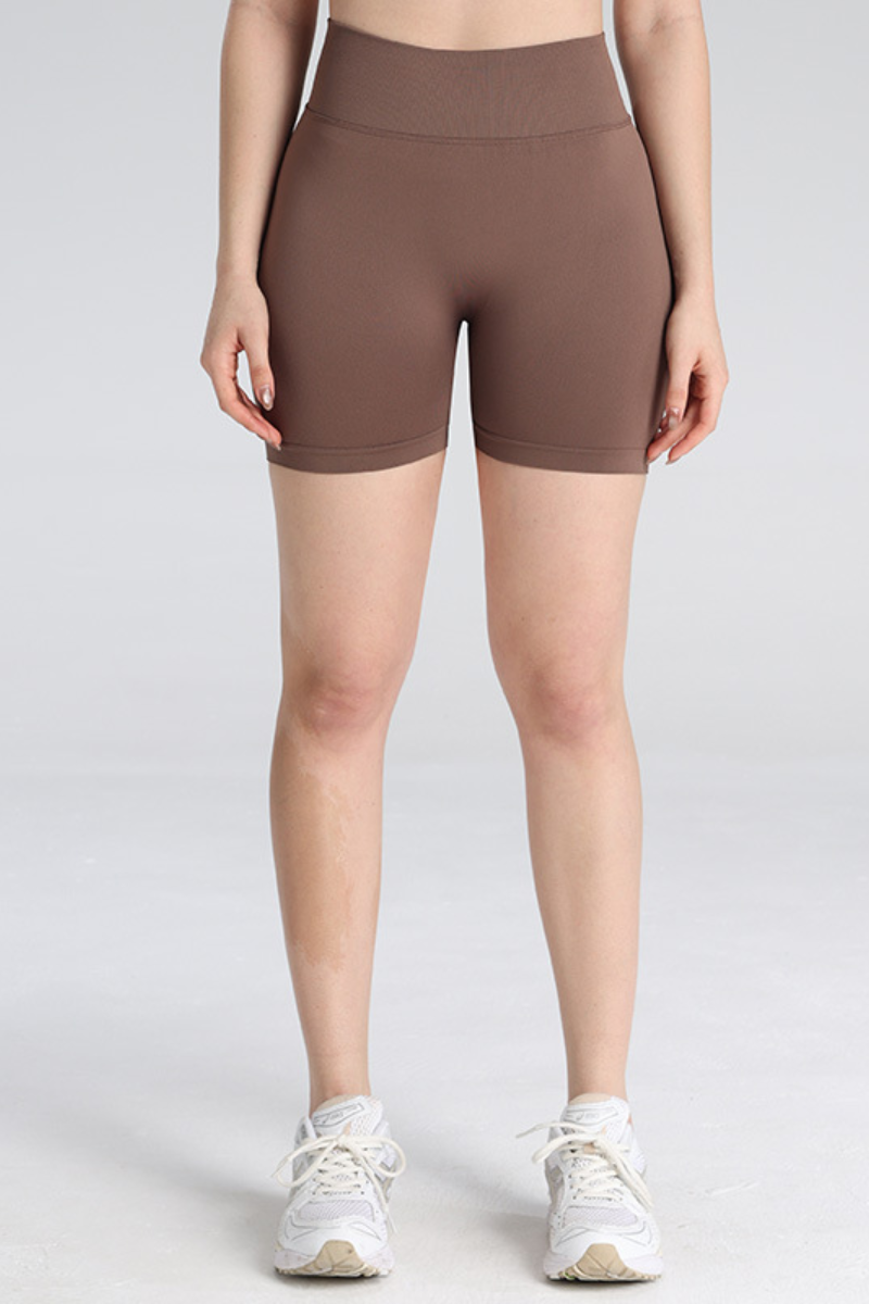 Women's Seamless  Quick-Dry 3D Lifting Sports Yoga Shorts