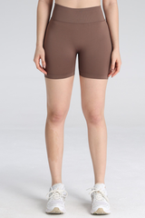 Women's Seamless  Quick-Dry 3D Lifting Sports Yoga Shorts