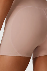 Women Slim Fit Quick-Dry Yoga Set: Short Sleeve Top + High Waist Shorts