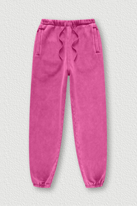 Vintage Washed Fleece Joggers - Unisex Winter Streetwear Pants