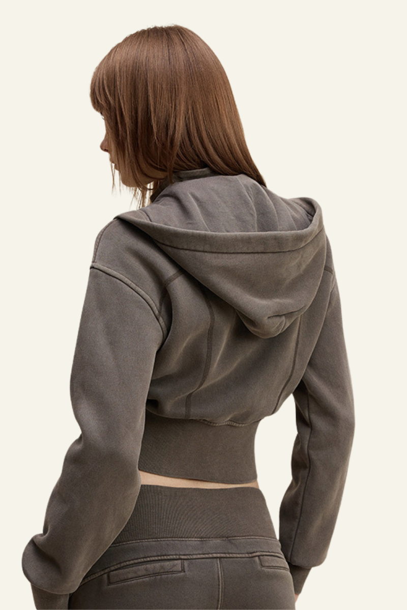 Women’s fall/winter casual hooded jacket