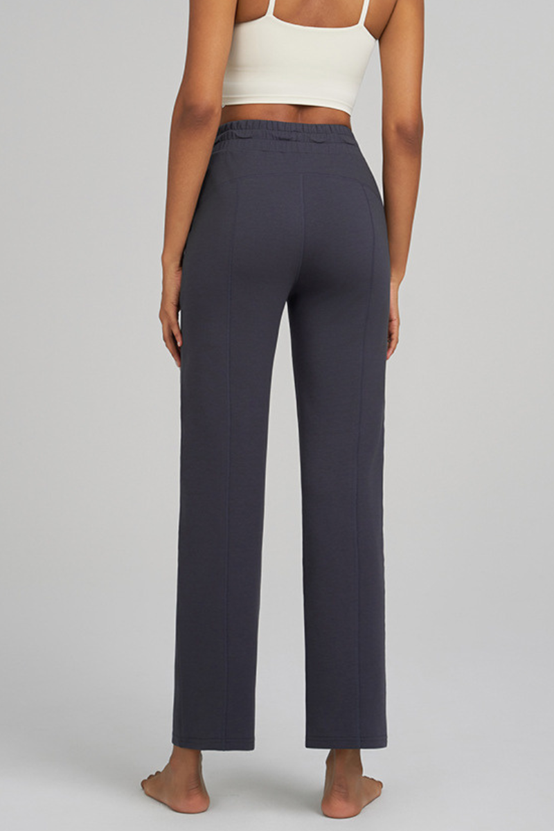 Straight-leg athletic pants